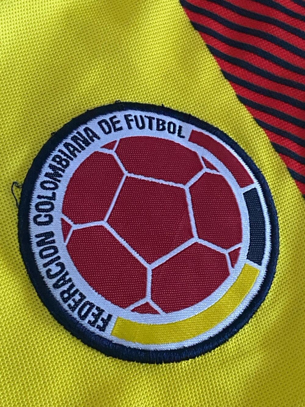 Adidas Colombia 2018 World Cup Home Jersey Yellow Size L